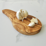 Olive Wood Garlic Board
